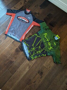 DNA Cycling Women’s Jersey Bundle  of 2 Arizona FLYRS Made in Italy Size M